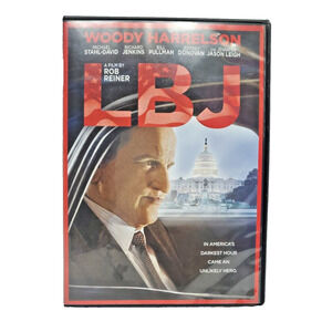 LBJ DVD Movie Biography Woody Harrelson As Lyndon Johnson Rob Reiner Film 2018